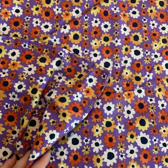 Pottery Barn Kids/Teen Little Miss Floral Percale 100% Cotton Twin Duvet Cover - Picture 16 of 17